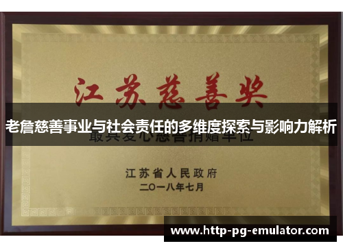 老詹慈善事业与社会责任的多维度探索与影响力解析 老詹慈善事业与社会责任的多维度探索与影响力解析