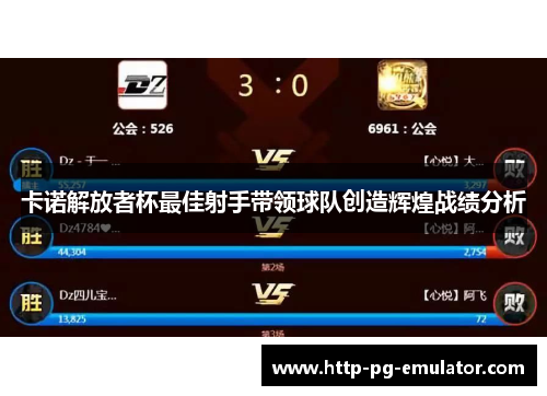 卡诺解放者杯最佳射手带领球队创造辉煌战绩分析